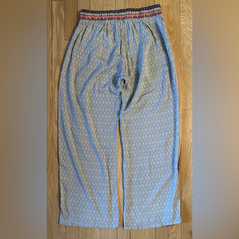 Gypsies & Moondust Palazzo Printed Bohemian Pants Hippie/Boho, Size M - Picture 3 of 8